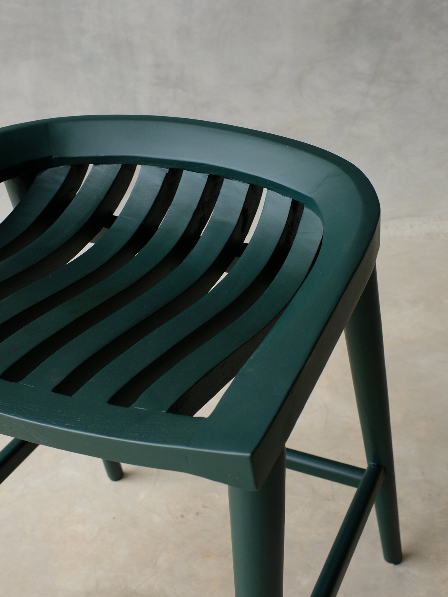 Rumi Bar Stool - Green