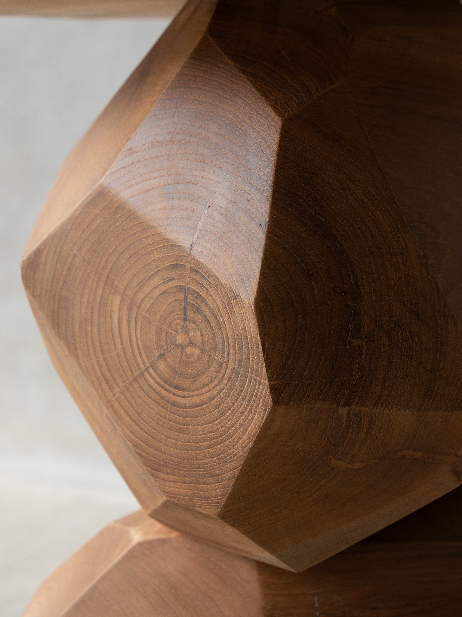 Stacked Stone Side Table