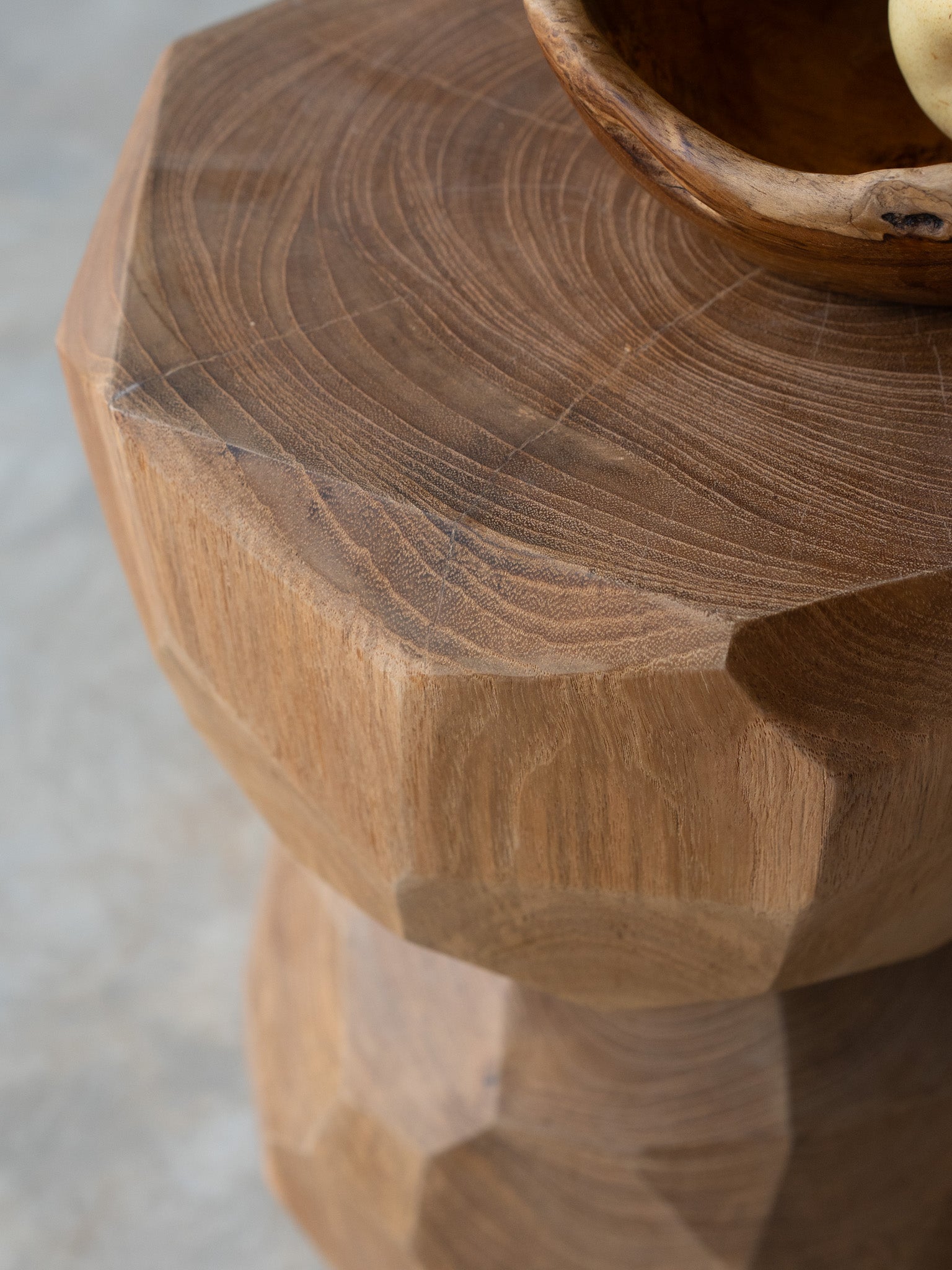 Stacked Stone Stool