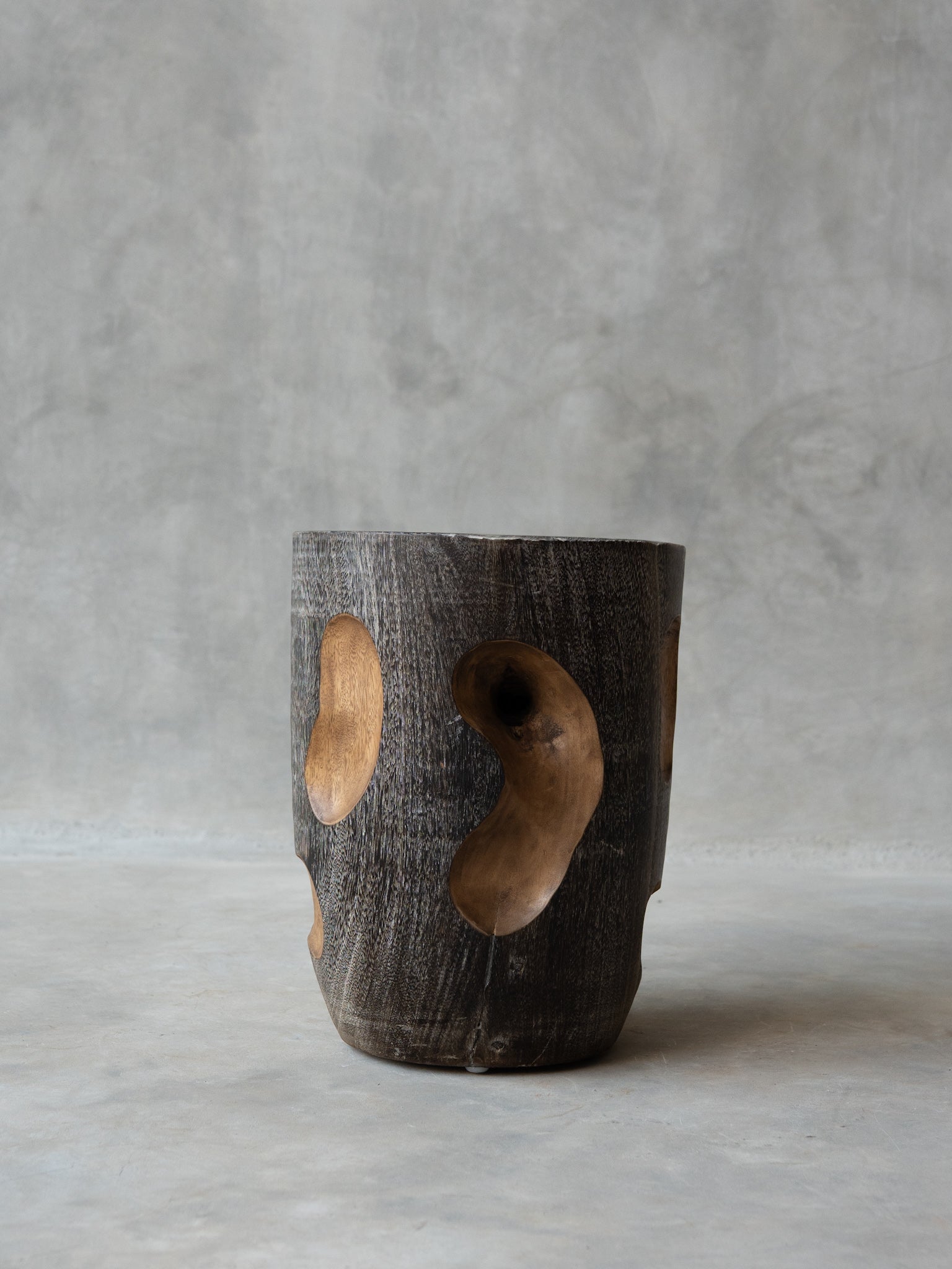 The Cavity Stool Gray