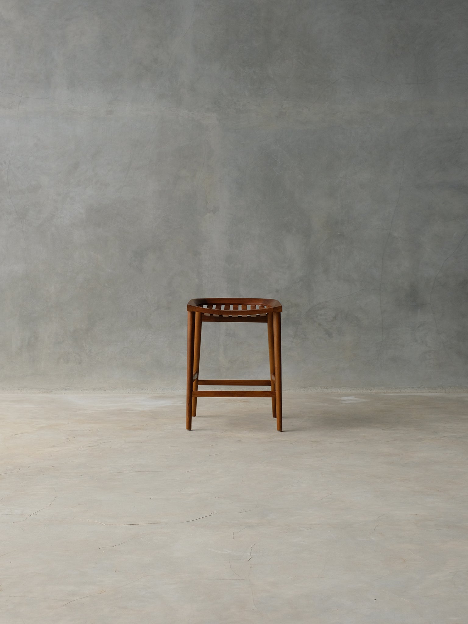 Rumi Bar Stool - Walnut