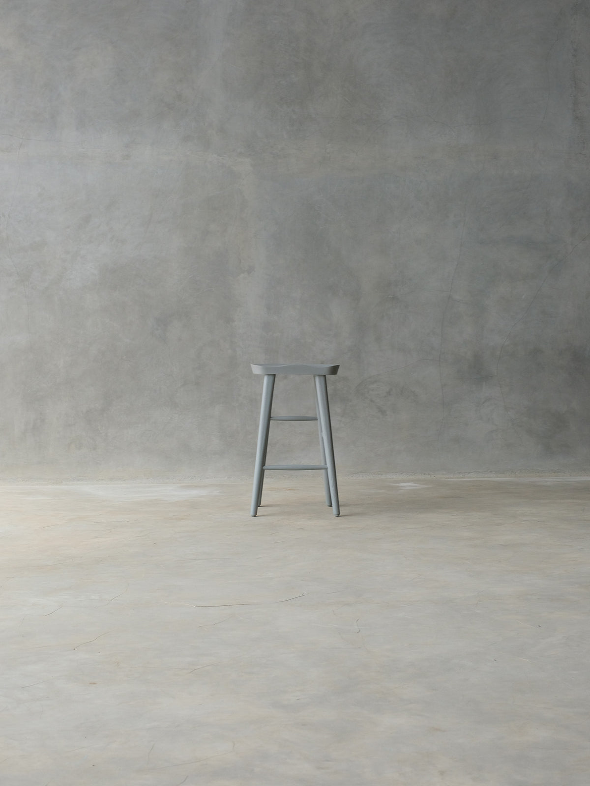 Aru Bar Stool - Grey Rustic