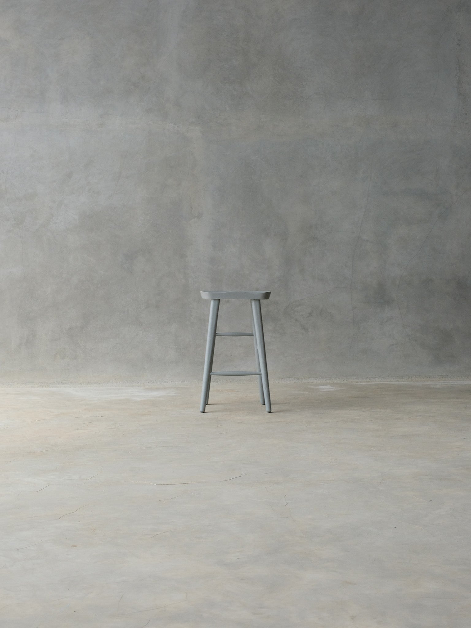 Aru Bar Stool - Grey Rustic