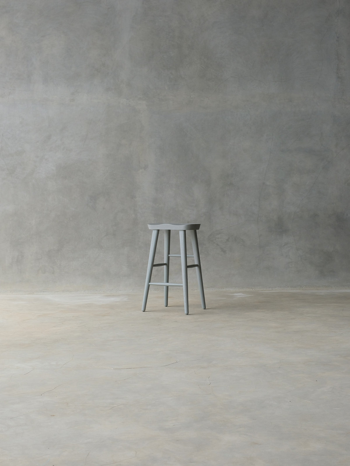 Aru Bar Stool - Grey Rustic