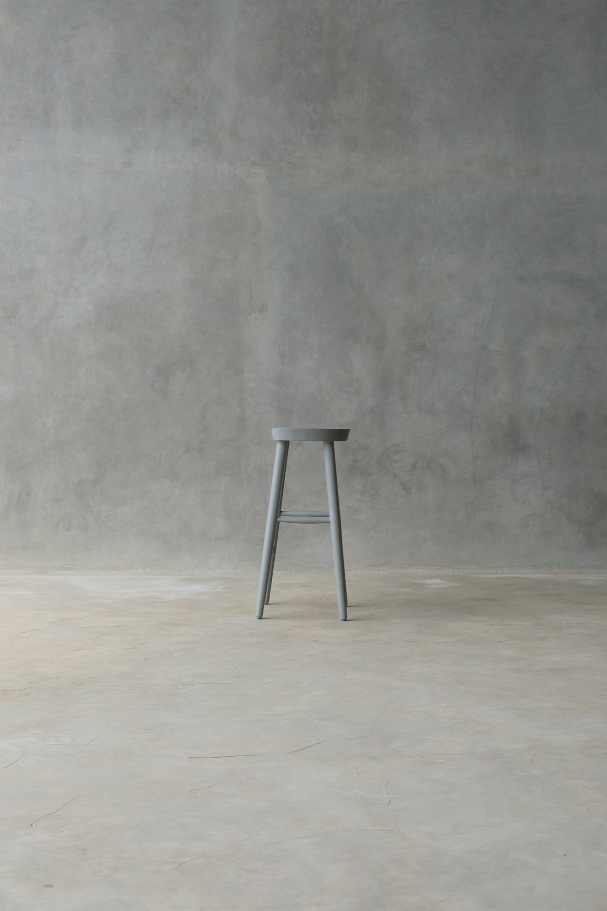 Aru Bar Stool - Grey Rustic