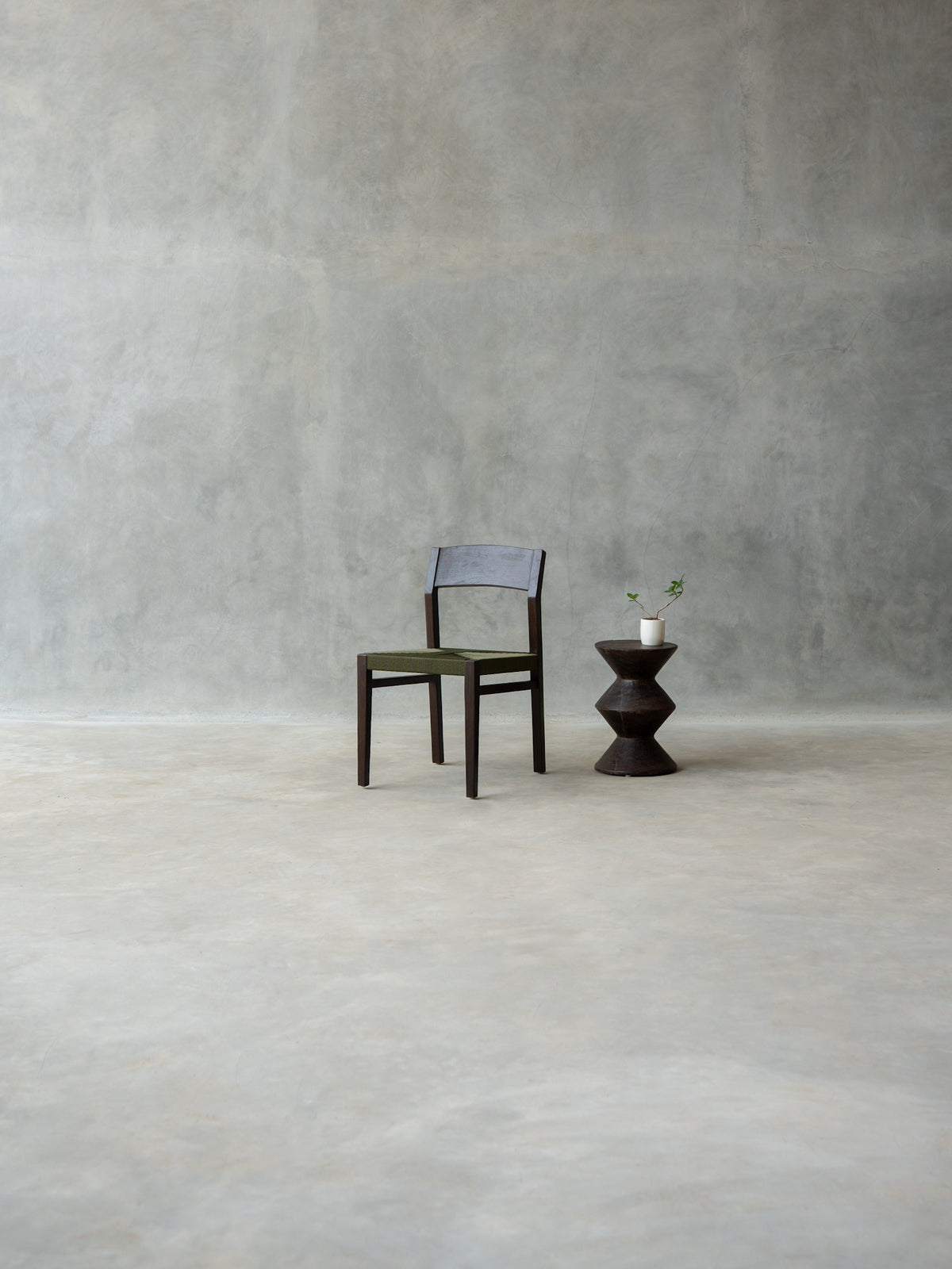 Hearth Dining Chair | Offset Grey