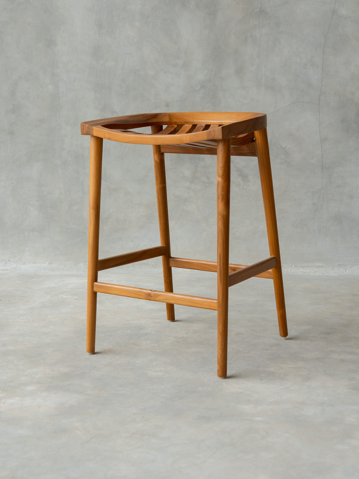 Rumi Bar Stool - Natural