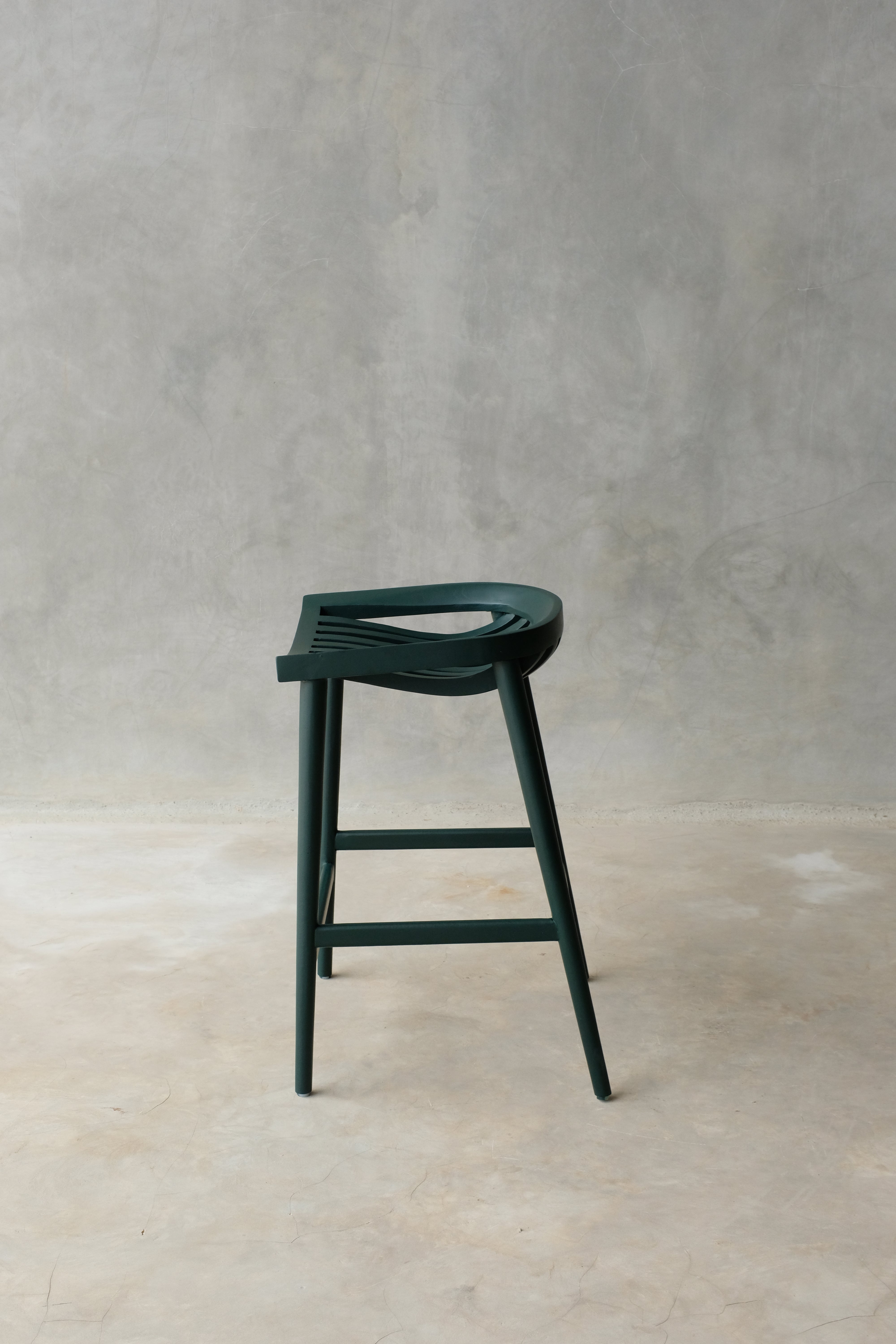Rumi Bar Stool - Green