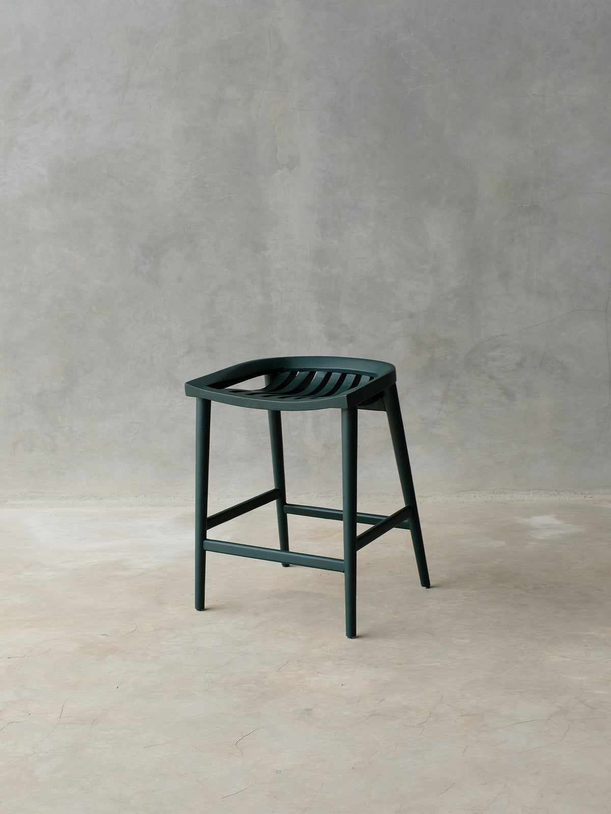 Rumi Bar Stool - Green