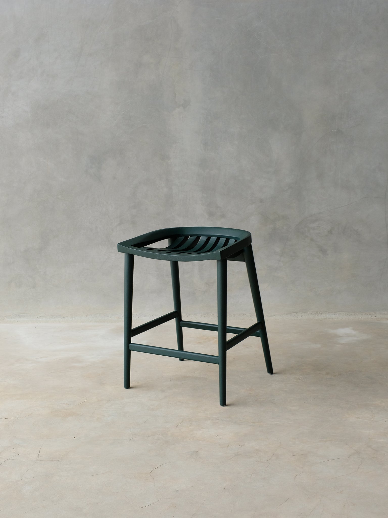Rumi Bar Stool - Green