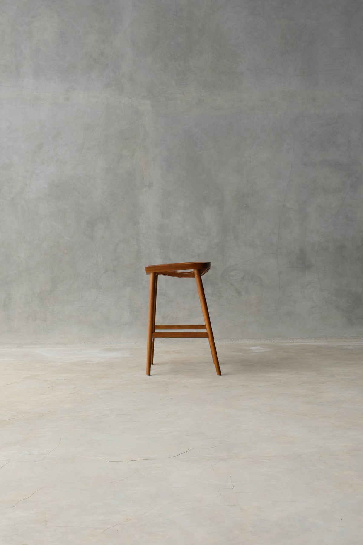 Rumi Bar Stool - Walnut